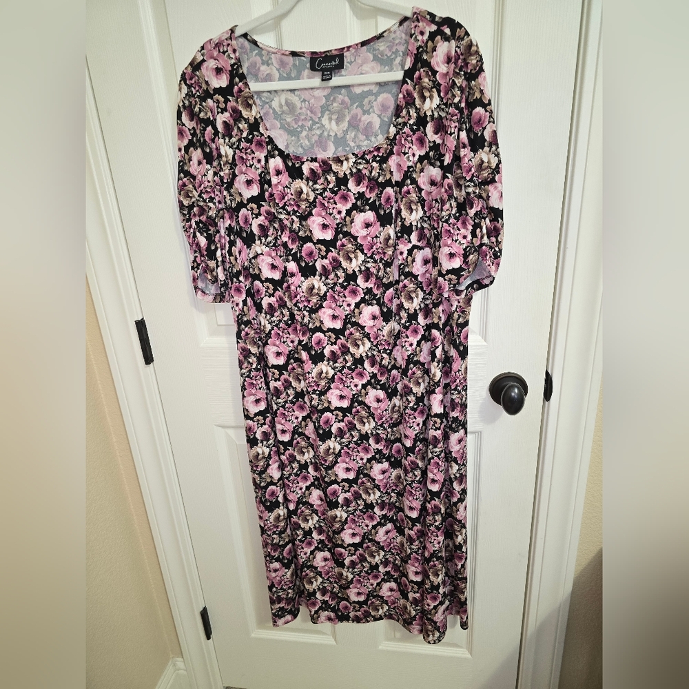 Connected Apparel Floral Dress